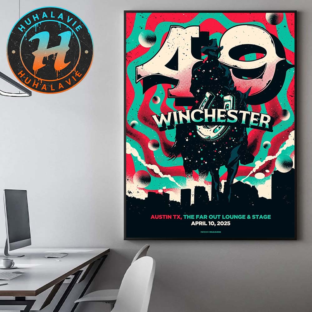 49 Winchester Show Tonight Poster In Austin TX At The Far Out Lounge And Stage On April 10 2025 Home Decor Poster Canvas 49 Winchester Show Tonight Poster In Austin TX At The Far Out Lounge And Stage On April 10 2025 Home Decor Poster Canvas