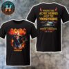ACDC Hells Bells Merchandise PWR UP Tour 2025 Two Sided Print Unisex T-Shirt