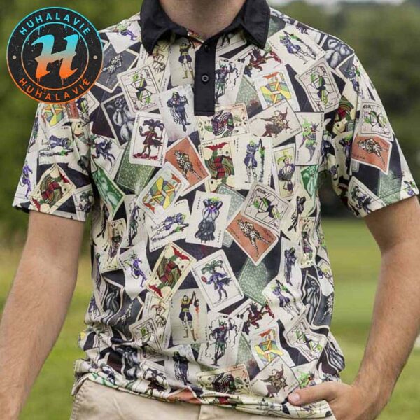 Batman 85th Anniversary Batman Calling Card Cover Summer Gift For Fan RSVLTS Polo Shirt