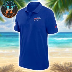 Buffalo Bills x Nike 2024-25 Sideline Performance Polo Shirt