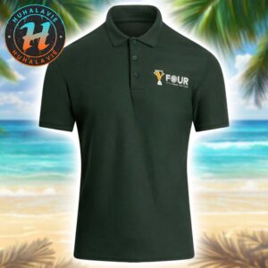 Celtic Football Club 2024-25 Champions Trophy Four It’s A Grand Old Team Polo Shirt