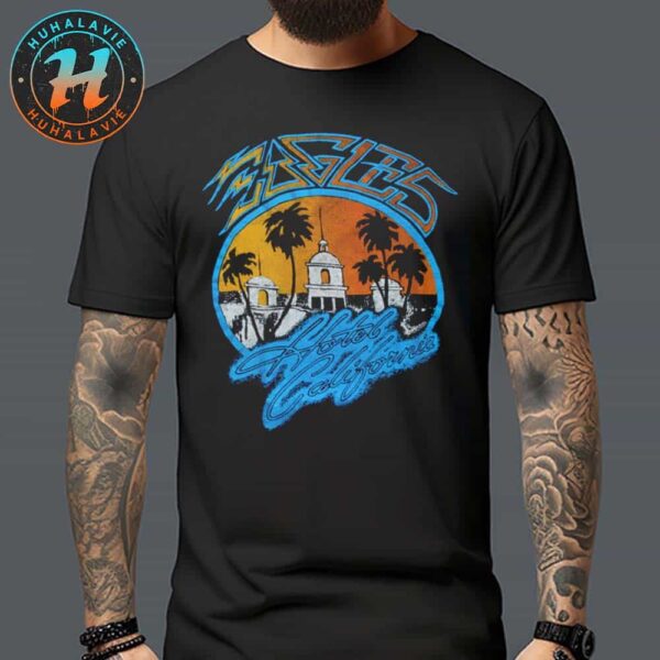 Eagles Hotel California Tee Madeworn Cover Gift For Fan Music Unisex T-Shirt