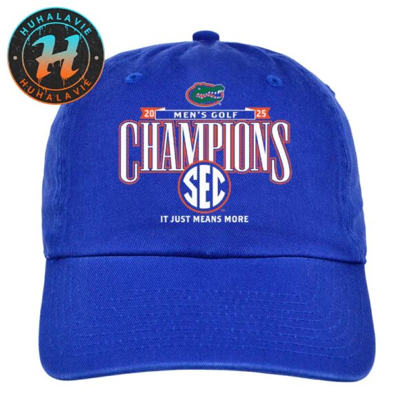 Florida Gators 2025 SEC Men’s Golf Champions It Just Means More Classic Cap Snapback Hat