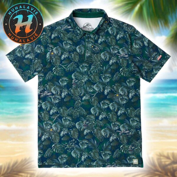 Jurassic Park Clever Girl RSVLTS Cover Summer Gift For Fan Golf Polo Shirt