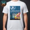 Linkin Park Austin Texas Event Poster At Moody Center On April 26th From Zero World Tour 2025 Art Jon Burgerman Unisex T-Shirt