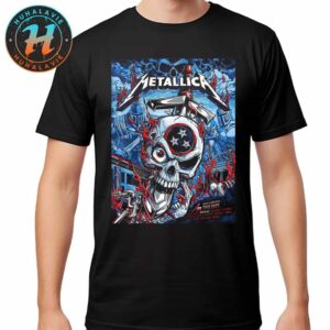 Metallica M72 Nashville Pop-Up Shop Poster For Nashville TN At Nissan Stadium On May 1st And 3rd M72 North America Tour 2025 Unisex T-Shirt