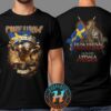 Powerwolf Tuska Festival Merch Helsinki FI On June 28 Summer Of The Wicked Tour 2025 Two Sided Print T-Shirt