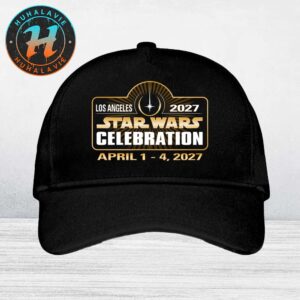Star Wars Celebration 2027 For 50th Anniversary In Los Angeles On April 1-4 2027 Official Logo Classic Cap Snapback Hat