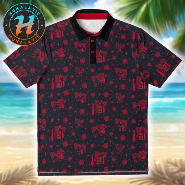 Star Wars RSVLTS Happy Vader’s Day Red And Black Background Polo Shirt