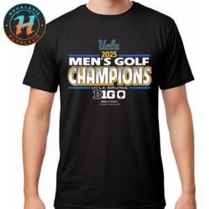 UCLA Bruins 2025 Mens Golf Big Ten Tournament Champions Unisex T-Shirt