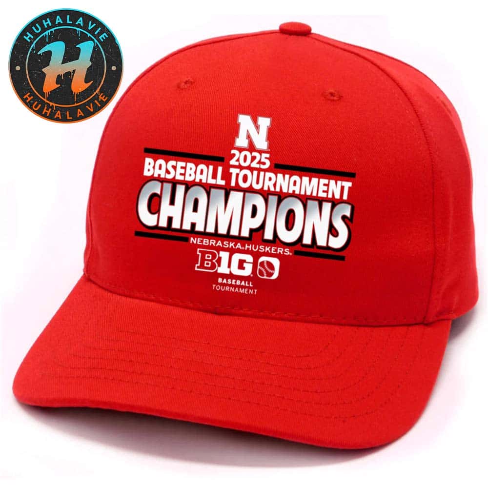 2025 Big Ten Conference Tournament Nebraska Huskers Baseball Champions Locker Room Classic Cap Snapback Hat 2025 Big Ten Conference Tournament Nebraska Huskers Baseball Champions Locker Room Classic Cap Snapback Hat
