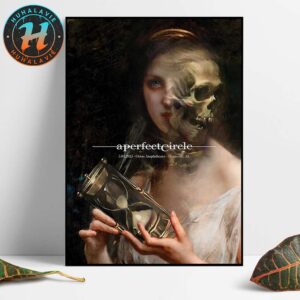 A Perfect Circle Huntsville AL Poster Tonight At The Orion Amphitheater On May 4th 2025 Home Decor Poster Canvas