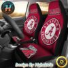 Alabama Crimson Tide Gorgeous The Victory Logo Text Pattern Car Seat Covers