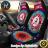 Alabama Crimson Tide NCAA Party Skull With Logo Pattern Car Seat Covers