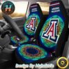 Arizona Wildcats NCAA Pattern With Rugby Football Artist SUV Car Seat Covers