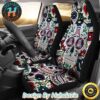 Arizona Wildcats Pattern Logo Blue With Black Background Car Seat Covers