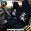 Arizona Wildcats Party Skull Pattren Flower Funny NCAA Car Seat Covers