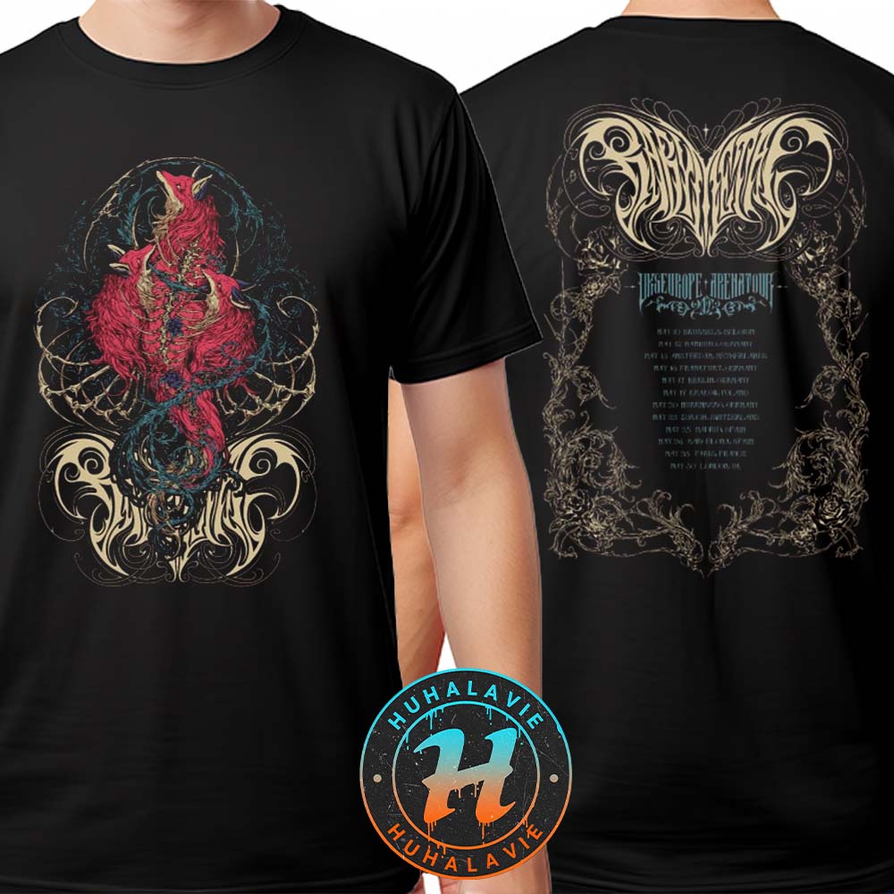 BABYMETAL Spirit Foxes Merch Tee UK And Europe Arena Tour 2025 Two Sided Print Classic T-Shirt BABYMETAL Spirit Foxes Merch Tee UK And Europe Arena Tour 2025 Two Sided Print Classic T-Shirt