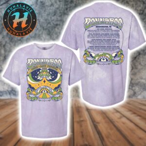 Bonnaroo Music And Arts Festival Roo Arch Lineup Tee 2025 Two Sided Print T-Shirt