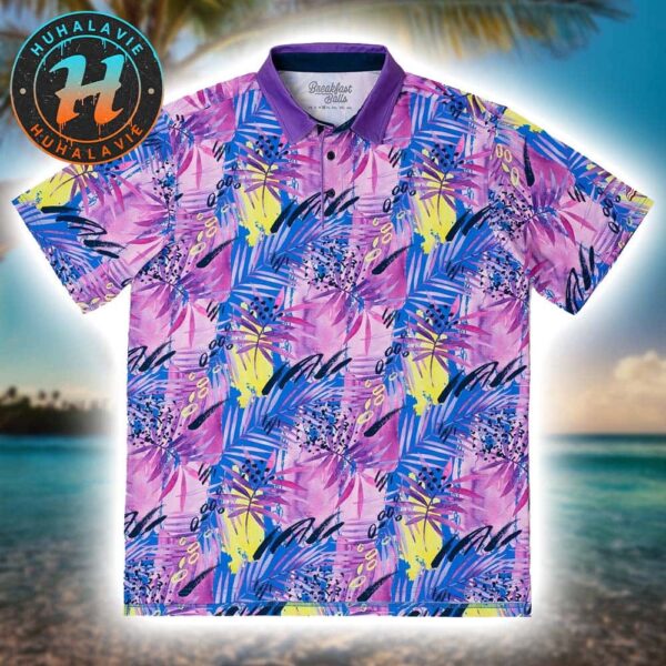 Breakfast Balls La Croy Plum Lake Summer Gift For Fan RSVLTS Polo Shirt