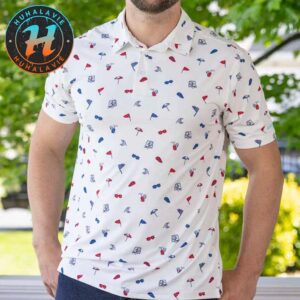 Breakfast Balls Let Freedom Swing Summer Vacation RSVLTS Polo Shirt