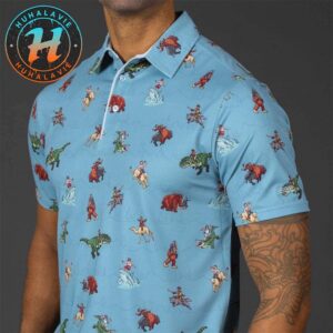 Breakfast Balls Teddy Rides Again Summer RSVLTS Gift For Fan Polo Shirt