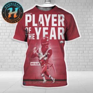Bri Ellis Is The 2025 USA Softball Collegiate Player Of The Year All Over Print Shirt