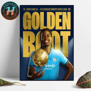 Bunny Shaw Has Won The 2024-25 Barclays Women’s Super League Golden Boot Home Decor Poster Canvas