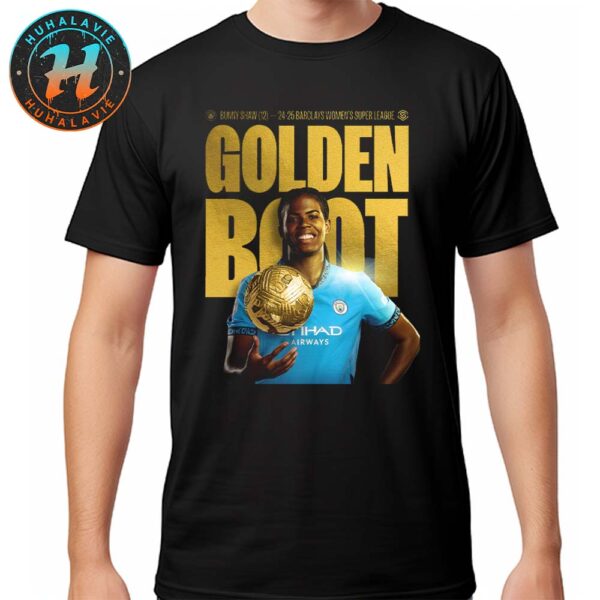 Bunny Shaw Has Won The 2024-25 Barclays Women’s Super League Golden Boot Unisex T-Shirt