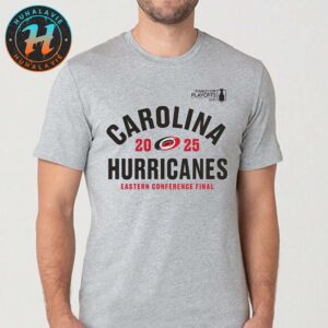 Carolina Hurricanes Eastern Conference Final 2025 Stanley Cup Playoffs NHL Vintage T-Shirt