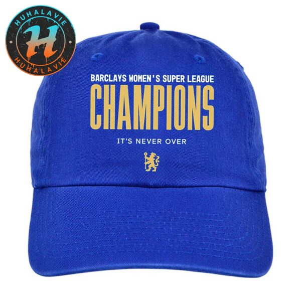 Chelsea FC Women Back-To-Back Champions 2024-25 Barclays Women’s Super League Classic Cap Snapback Hat