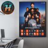Cincinnati Bengals NFL 2025 Season Schedule Home Decor Poster Canvas