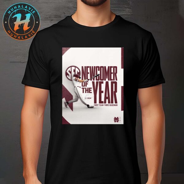 Congrats Ace Reese Named To 2025 SEC Baseball Newcomer Of The Year Unisex T-Shirt