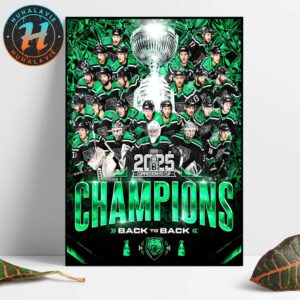 Congrats Binghamton Black Bears Back To Back Champions 2025 Commissioners Cup Home Decor Poster Canvas