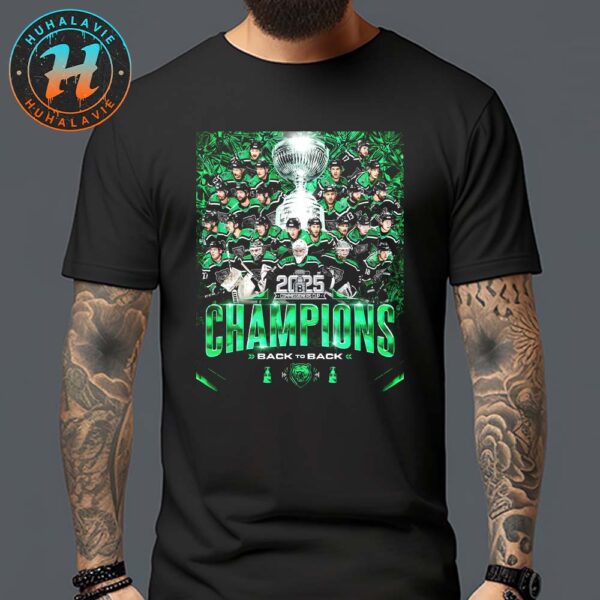 Congrats Binghamton Black Bears Back To Back Champions 2025 Commissioners Cup Unisex T-Shirt