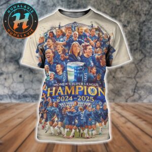 Congrats Chelsea FC Women Champions 2024-25 Barclays Women’s Super League All Over Print Shirt