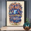 Chelsea FC Women Named To Barclays Women’s Super League Champions 2024-25 Home Decor Poster Canvas