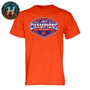 Congrats Clemson Tigers 2025 ACC Softball Conference Tournament Champions Locker Room Unisex T-Shirt