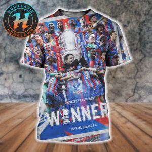 Congrats Crystal Palace FC Are The Emirates FA Cup 2025 Champions All Over Print Shirt
