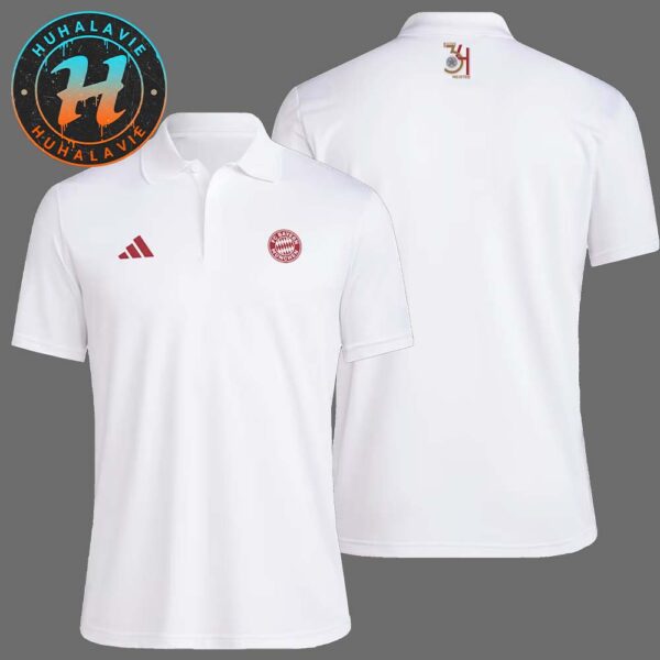 Congrats FC Bayern Munich 34 Champions Deutscher Meister 2025 Polo Shirt