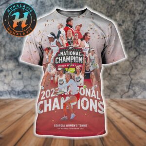 Congrats Georgia Bulldogs Are 2025 NCAA D1 Women’s Tennis National Champions All Over Print Shirt