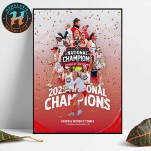 Congrats Georgia Bulldogs Are 2025 NCAA D1 Women’s Tennis National Champions Home Decor Poster Canvas