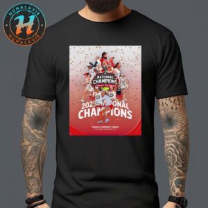 Congrats Georgia Bulldogs Are 2025 NCAA D1 Women’s Tennis National Champions Unisex T-Shirt