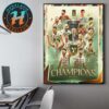 UCL Official Munich 25 Final UEFA Champions League 2025 Home Decor Poster Canvas