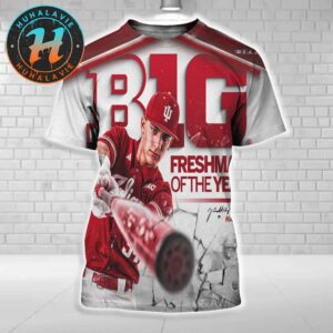 Congrats Jake Hanley Named To The 2025 Big Freshman Of The Year All Over Print Shirt