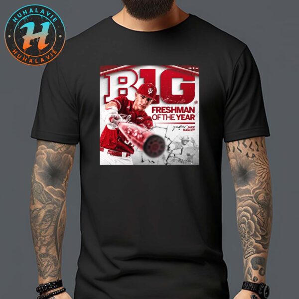 Congrats Jake Hanley Named To The 2025 Big Freshman Of The Year Unisex T-Shirt