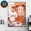 Dylan Volantis Are The 2025 SEC Baseball Freshman Of The Year Home Decor Poster Canvas