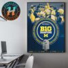 Clemson Tigers 2025 ACC Softball Conference Tournament Champions Home Decor Poster Canvas