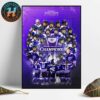 Minnesota Hoisting The Walter Cup 2025 Champions PWHL For The Second Straight Season Home Decor Poster Canvas
