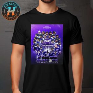 Congrats Minnesota Frost Named To 2025 Champions PWHL Walter Cup Unisex T-Shirt